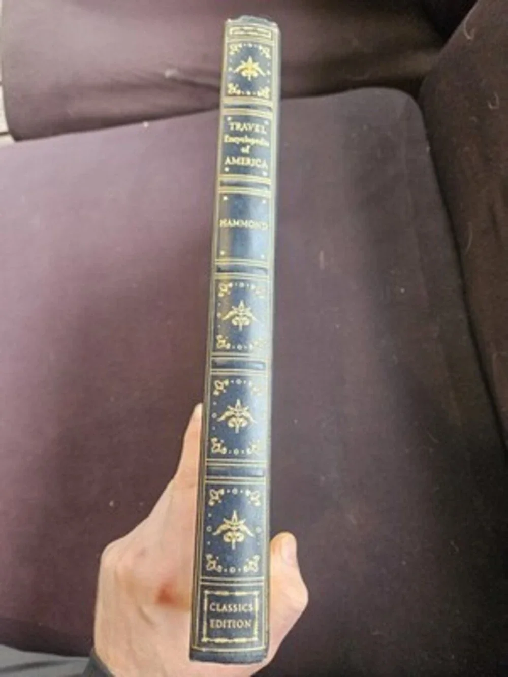 Travel Encyclopedia of America by Hammond HC 1958